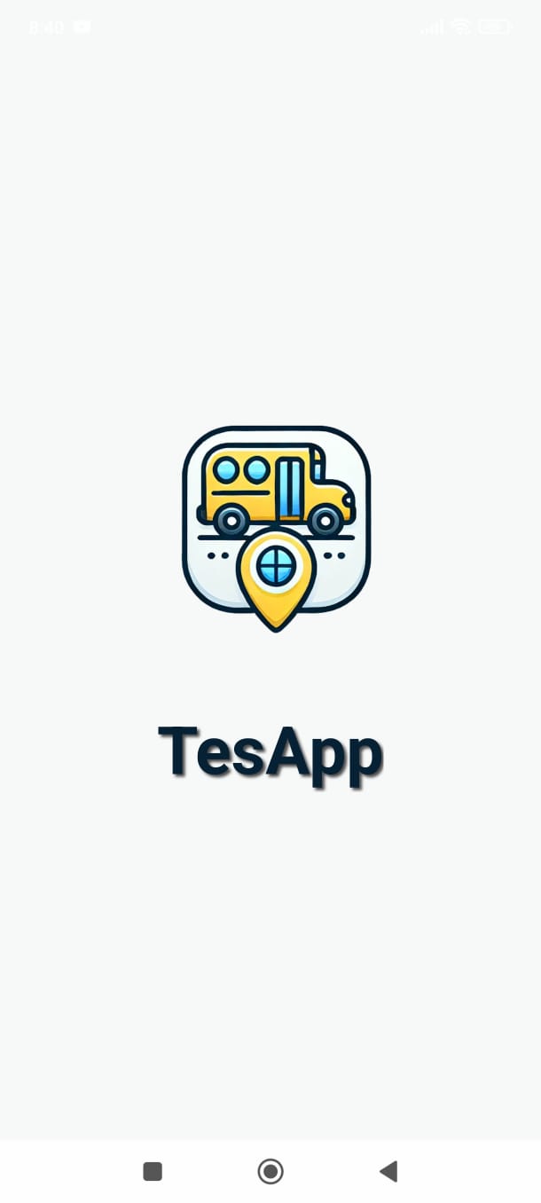 TesApp Pantalla de Inicio